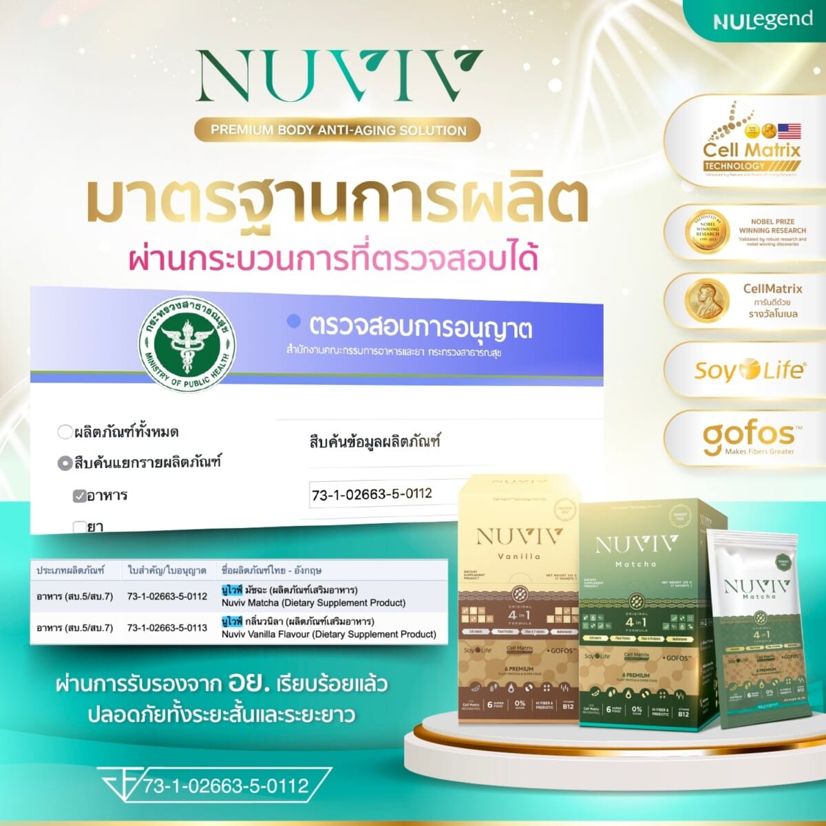 NUVIV ADS อย 2